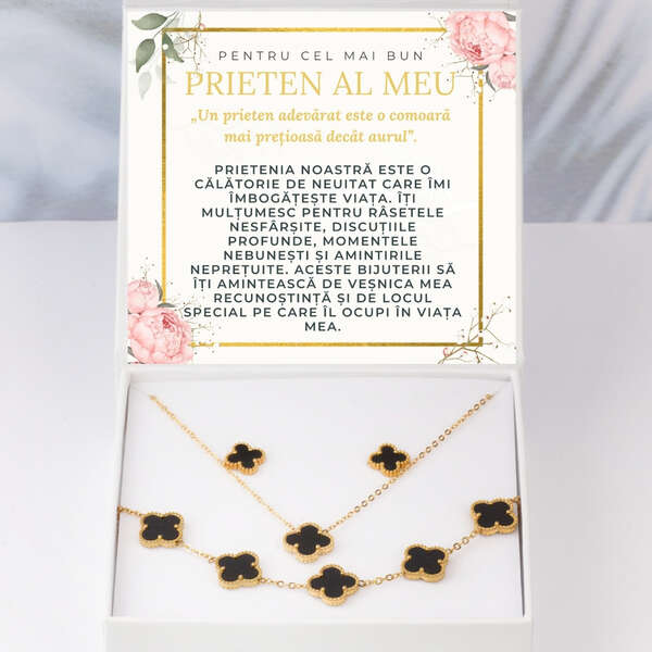 Colier modern, bratara + cercei GRATIS