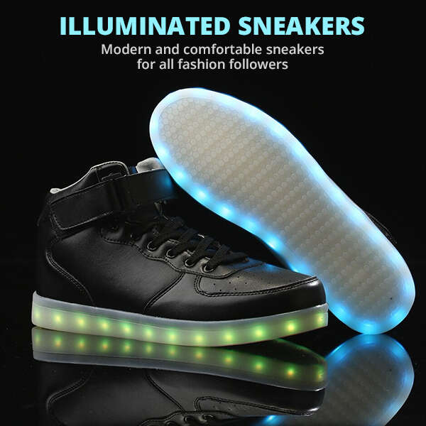 Klagen Snazzy Observatorium Ledfort - Moderne sneakers met led-verlichting | dokishop.be