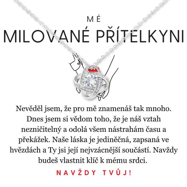 Náhrdelník s okouzlujícím přívěskem