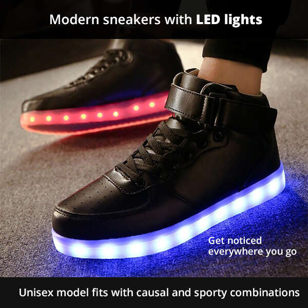månedlige tæmme golf Ledfort - Moderne sneakers med LED-lys | dokishop.dk