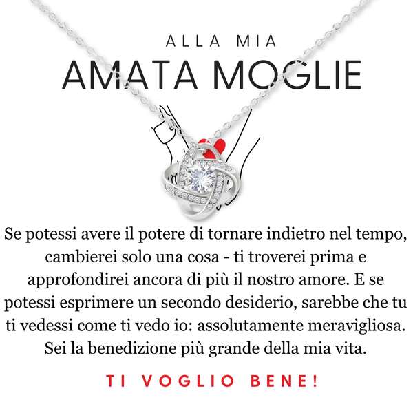 Collana con un affascinante ciondolo