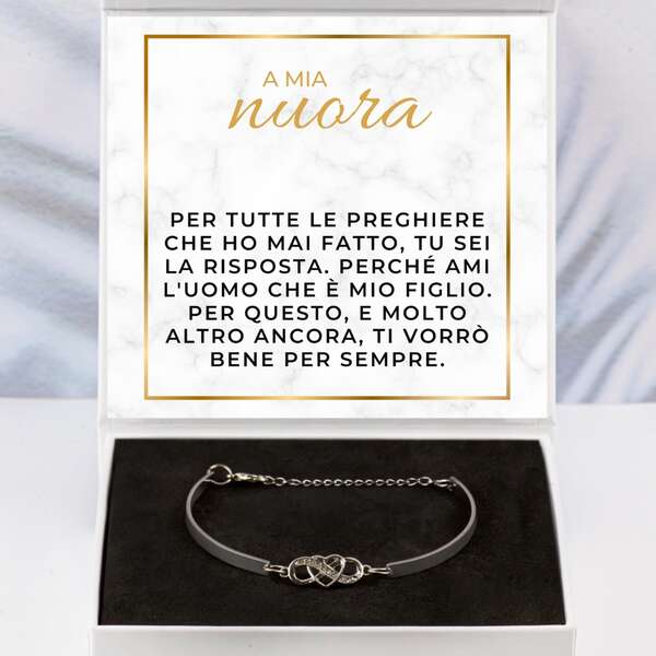 Bracciale con doppio pendente