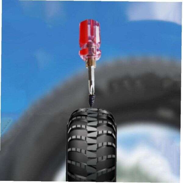 Curret - Lot de 10 clous pour réparation de pneus