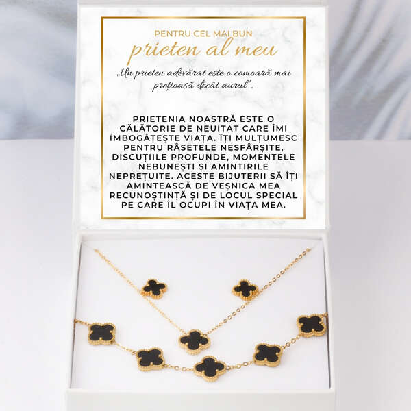 Colier modern, bratara + cercei GRATIS