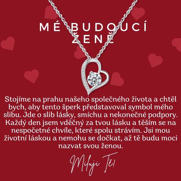 Náhrdelník s přívěskem srdce